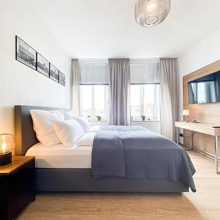 Luxus-Apartment In Leipzig Mit Privat-Parkplatz Dış mekan fotoğraf