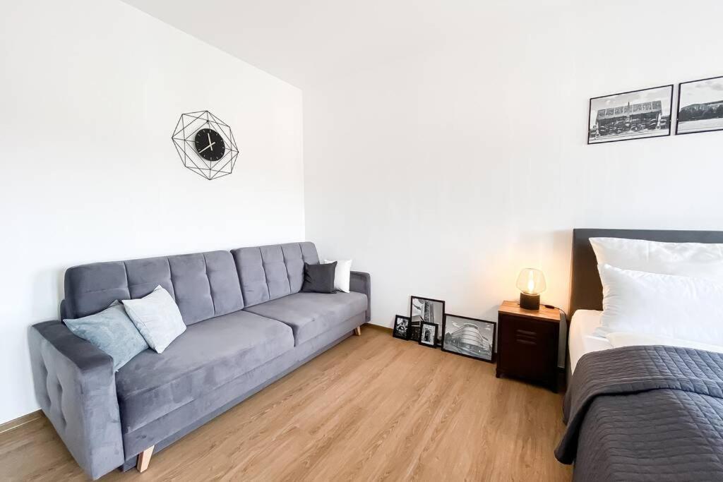 Luxus-Apartment In Leipzig Mit Privat-Parkplatz Dış mekan fotoğraf