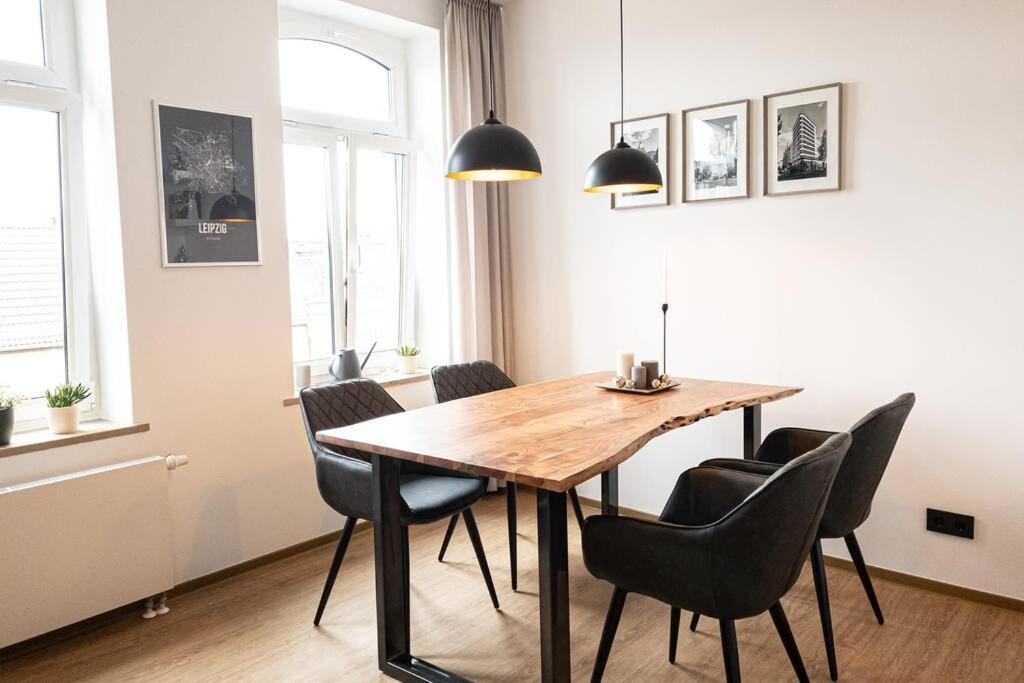 Luxus-Apartment In Leipzig Mit Privat-Parkplatz Dış mekan fotoğraf