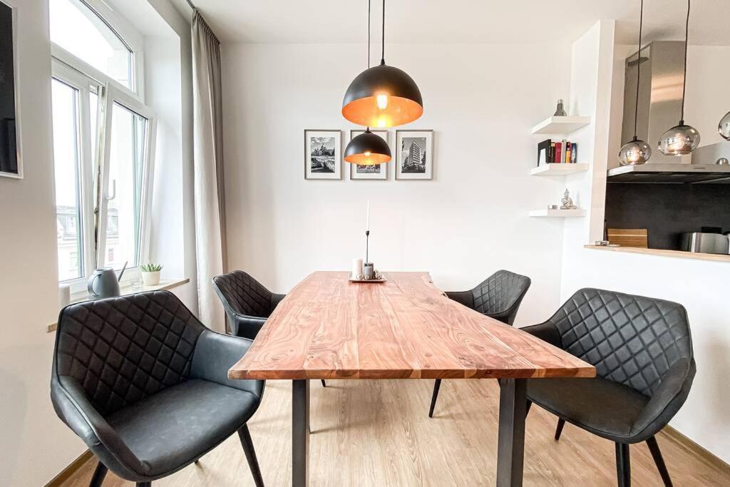 Luxus-Apartment In Leipzig Mit Privat-Parkplatz Dış mekan fotoğraf