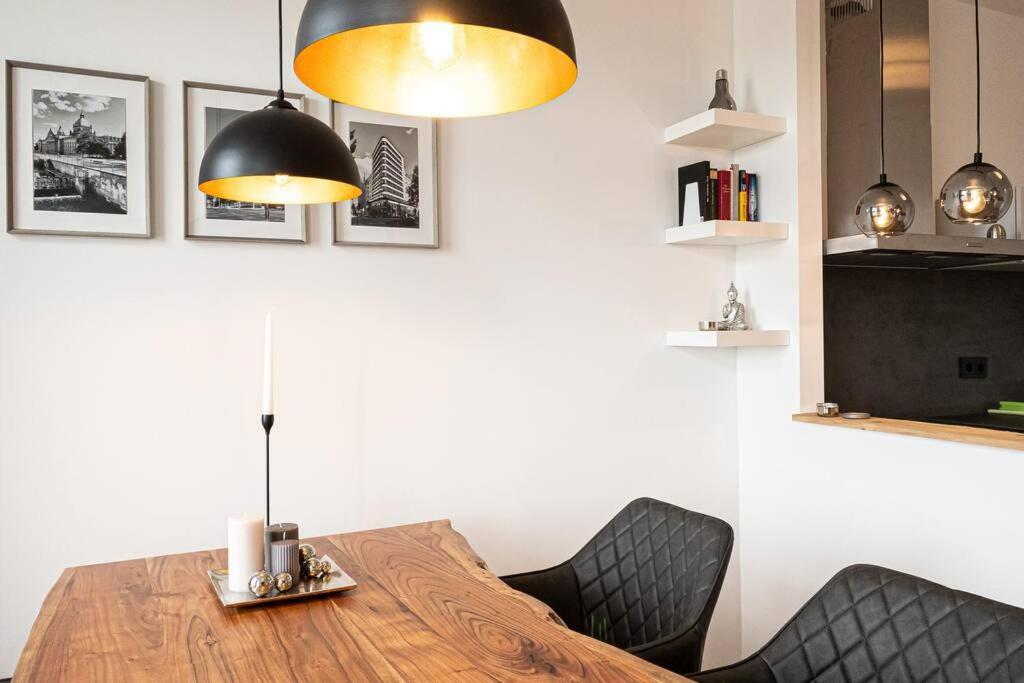 Luxus-Apartment In Leipzig Mit Privat-Parkplatz Dış mekan fotoğraf
